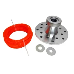 TESTINA ALLUMINIO UNIVERSALE DECESPUGLIATORE TOSAERBA TAGLIAERBA 16 FILI 06031