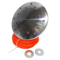 TESTINA ALLUMINIO UNIVERSALE DECESPUGLIATORE TOSAERBA TAGLIAERBA 16 FILI 06031