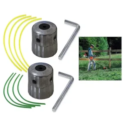 TESTINA PER DECESPUGLIATORE UNIVERSALE BATTI E VAI CARICO RAPIDO RICAMBIO FILO14