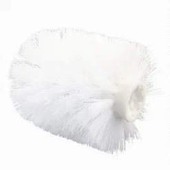 TESTINA ROTONDA DI RICAMBIO PER SCOPINO WC SPAZZOLONE PULIZIA BAGNO BIANCO 79826