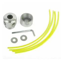 TESTINA UNIVERSALE IN ALLUMINIO PER DECESPUGLIATORE TOSAERBA TAGLIAERBA 4 FILI 05091