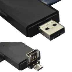 TIPO-C ADATTATORE OTG MICRO USB USB 2.0 SD Micro SD CARD READER PC SMARTPHONE