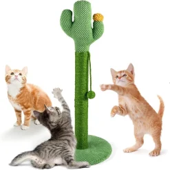 TIRAGRAFFI CACTUS 40 X 70 CM COLONNE ALBERO PER GATTI PALO IN NATURALI SISAL