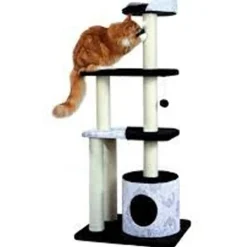 Tiragraffi gatti formato maxi con tronchetti in sisal e piattaforme