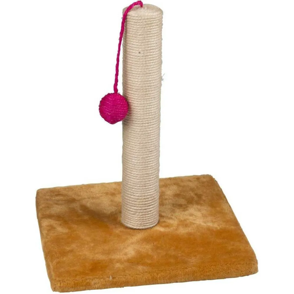 TIRAGRAFFI IN SISAL PER UNGHIE GATTI E PALLINA DA GIOCO 30 X 30 X 35 CM