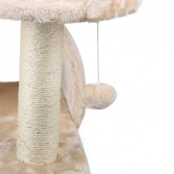 TIRAGRAFFI NOBLEZA HOUSEBOAT 2 PIANI CON CUCCIA MORBIDA 49 X 42 X 42 CM GATTI