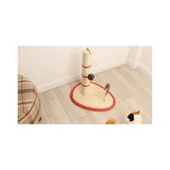 TIRAGRAFFI PER GATTI CORDA CON PALLINA TOPOLINO ALBERO SISAL GATTO TIRA GRAFFI