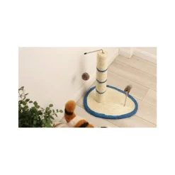 TIRAGRAFFI PER GATTI CORDA CON PALLINA TOPOLINO ALBERO SISAL GATTO TIRA GRAFFI