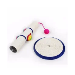 TIRAGRAFFI PER GATTI CORDA CON PALLINA AFFILA ARTIGLI UNGHIA GATTO TIRA GRAFFI