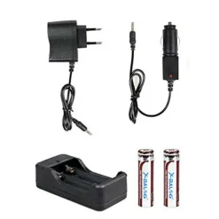 TORCIA 100000 LUMEN TATTICA / MILITARE SOS LED T6 RICARICABILE ZOOM 8668-T6