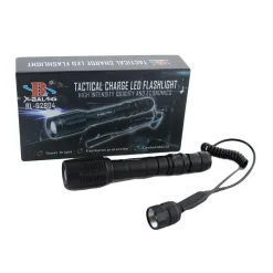 TORCIA 50000 LUMEN TATTICA/MILITARE PER FUCILE LED T6 RICARICABILE ZOOM BL-Q2804