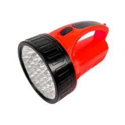 TORCIA A 19 LED LAMPADA RICARICABILE POTENTE LUCE LLUMUNA POTENTE FINO 500