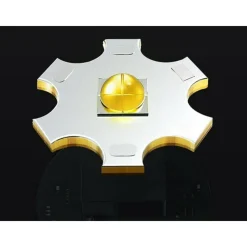 TORCIA A LED POTENTE PROFESSIONALE 3500LMN FINO A 500MT RICARICABILE USB IP65