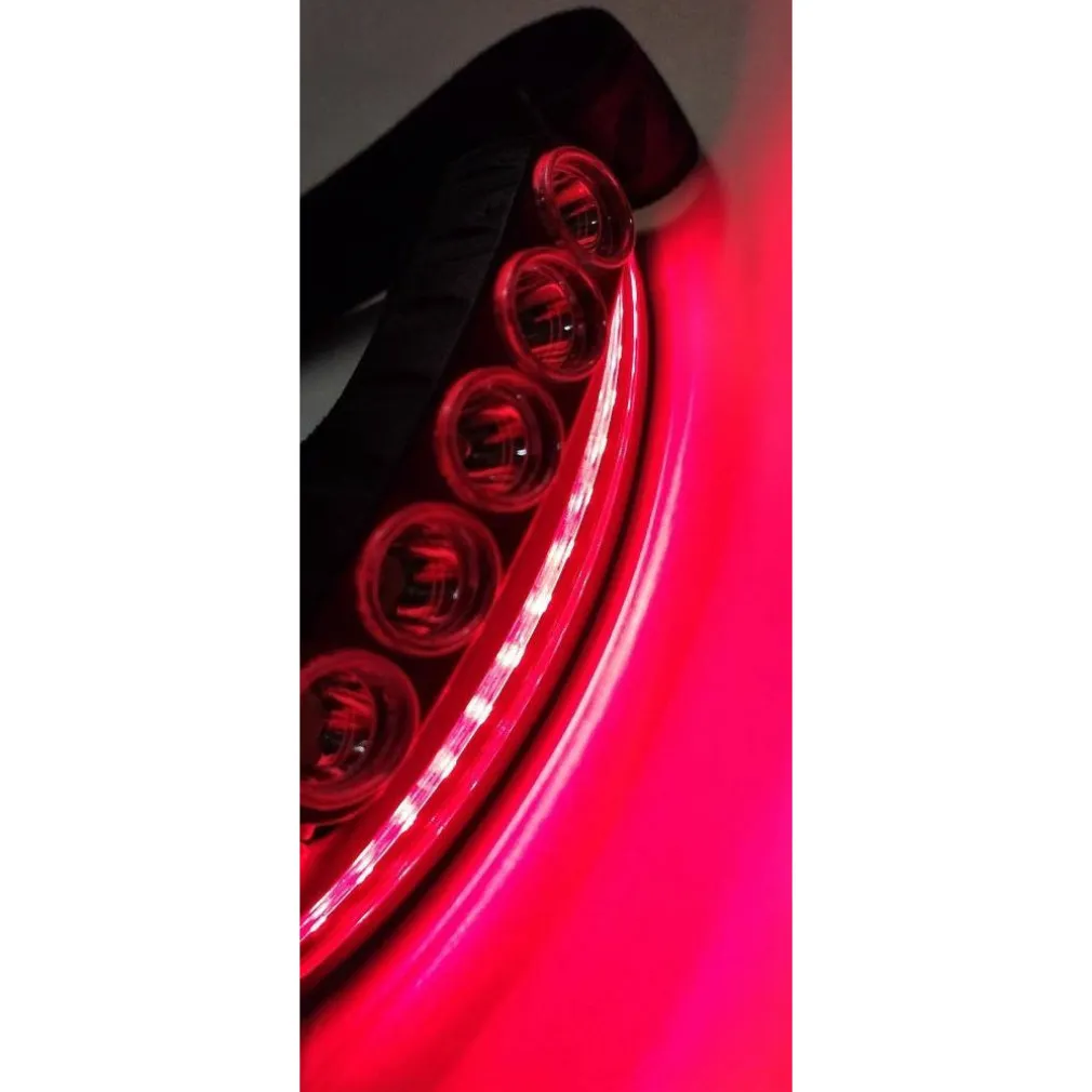 TORCIA DA TESTA FRONTALE SENSORE MOVIMENTO 68 LED LUCE BIANCA ROSSA BLU