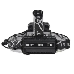 TORCIA FRONTALE 5 LED RICARICABILE 6 MODALITÀ DI ILLUMINAZIONE ESCURSIONI PESCA