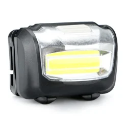 TORCIA FRONTALE COB DA 3W 110LMN A LED PER TREKKING SPORT LAVORO RICARICABILE