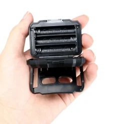 TORCIA FRONTALE COB DA 3W 110LMN A LED PER TREKKING SPORT LAVORO RICARICABILE