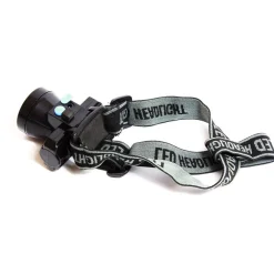 TORCIA LAMPADA FRONTALE A LED RICARICABILE ANTIPIOGGIA PESCA CACCIA CICLISMO