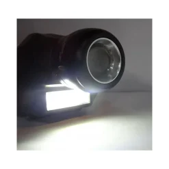 TORCIA LAMPADA FRONTALE A 2 LED CREE COB RICARICABILE 2 LUCI BL-6916A