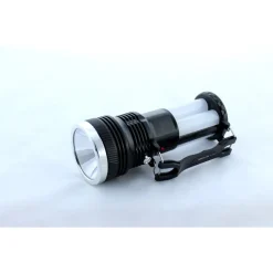 TORCIA LAMPADA LANTERNA A LED SMD RICARICABILE ENERGIA PANNELLO SOLARE YJ-2881T