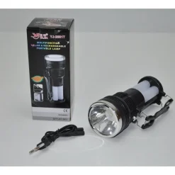 TORCIA LAMPADA LANTERNA A LED SMD RICARICABILE ENERGIA PANNELLO SOLARE YJ-2881T