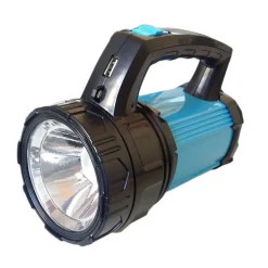 TORCIA LANTERNA LAMPADA LED RICARICABILE 1 LED + 16 SMD CON PANNELLO SOLARE USB