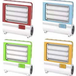 TORCIA LANTERNA LAMPADA RICARICABILE 27 LED MULTIFUNZIONALE CARICATORE EMERGENZA