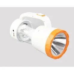 TORCIA LANTERNA LAMPADA RICARICABILE LED 250LM CON PANNELLO SOLARE USB DD-161016