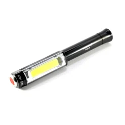 TORCIA LED COB LAMPADA PORTATILE EMERGENZA A LED STRIP COB CALAMITA DA LAVORO Q5