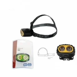 TORCIA LED DA TESTA FRONTALE LAMPADA 3 WATT A BATTERIA CACCIA CAMPEGGIO DT-2126