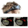 TORCIA LED FRONTALE DA TESTA LUCE LAMPADA RICARICABILE 6 LED CAMPING CACCIA