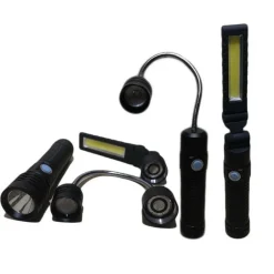 TORCIA LED 3IN1 MULTIFUNZIONE BL-X8 RICARICABILE 80000W LED CREE BASE MAGNETICA