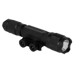TORCIA LED RICARICABILE CREE T6 REGOLABILE MILITARE CON MIRINO PER FUCILE DT2006