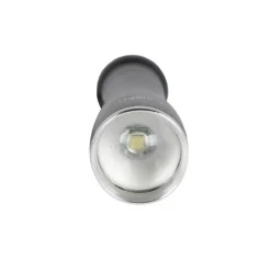 TORCIA LED RICARICABILE LUCE LED CHIP XPE LUMINOSITA REGOLABILE GANCETTO DT-2086