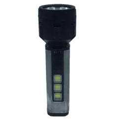 TORCIA LED USB RICARICABILE 5W+3 LUCI COB CAMPEGGIO ESCURSIONISMO CACCIA Q-LED66