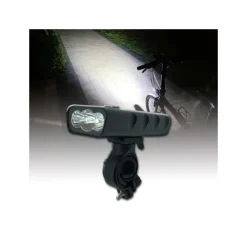 TORCIA LUCE LED FARO FANALE PER BICI BICICLETTA IPX6 RICARICA MICRO USB T-9287