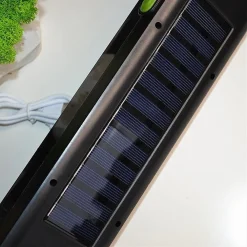 TORCIA PORTATILE LAMPADA DI EMERGENZA RICARICABILE USB A CARICA SOLARE 32 LED