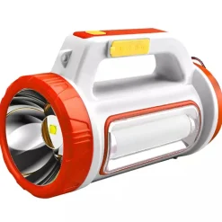 TORCIA SOLARE RICARICABILE USB A LED MULTIFUNZIONE CON LUCE LATERALE PORTATILE