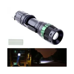 TORCIA TATTICA MILITARE CREE LED XENON ZOOM RICARICABILE 15000W