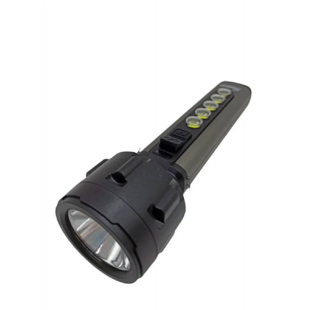 TORCIA USB LED RICARICABILE 5W+5 COB LIGHT CAMPEGGIO CICLISMO ESCURSIONI Q-LED67
