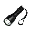 TORCIA WATERPROOF LED CREE T6 RICARICABILE CON CARICABATTERIA ANTI CONGELAMENTO