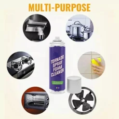 TORNADO SPRAY BOMBOLETTA SPRAY SCHIUMA MAGICA DETERGENTE PER LA PULIZIA DI TUTTO