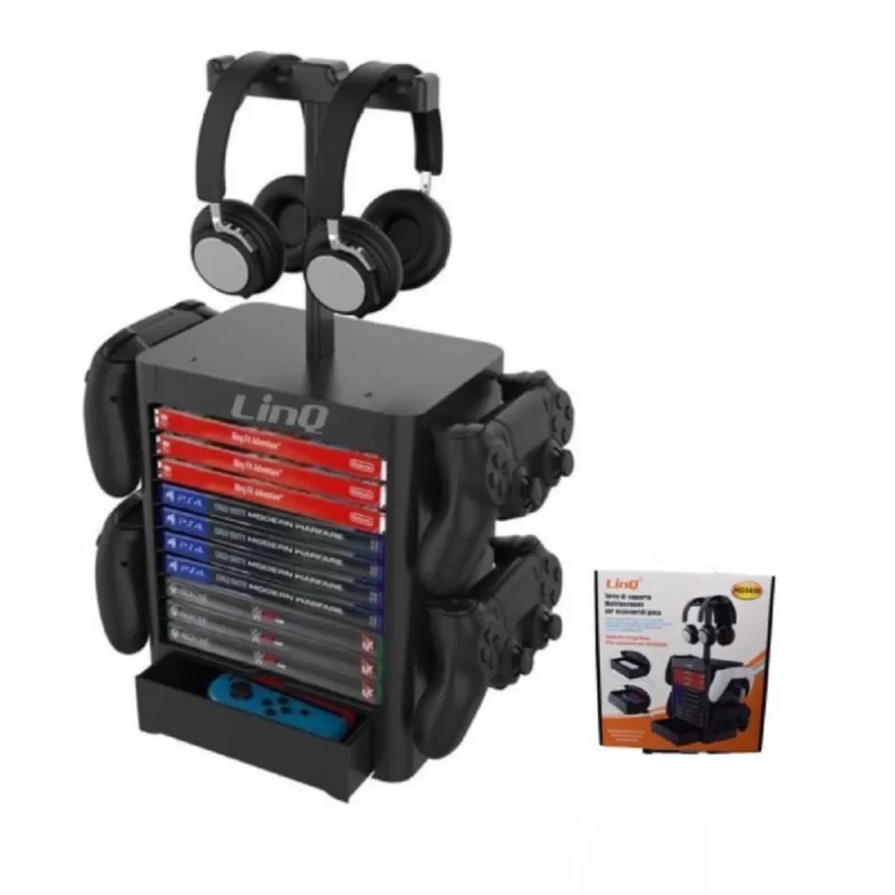 TORRE STAND SUPPORTO MULTIFUNZIONE CONTROLLER PER ACCESSORI GIOCHI PS5 HD3450