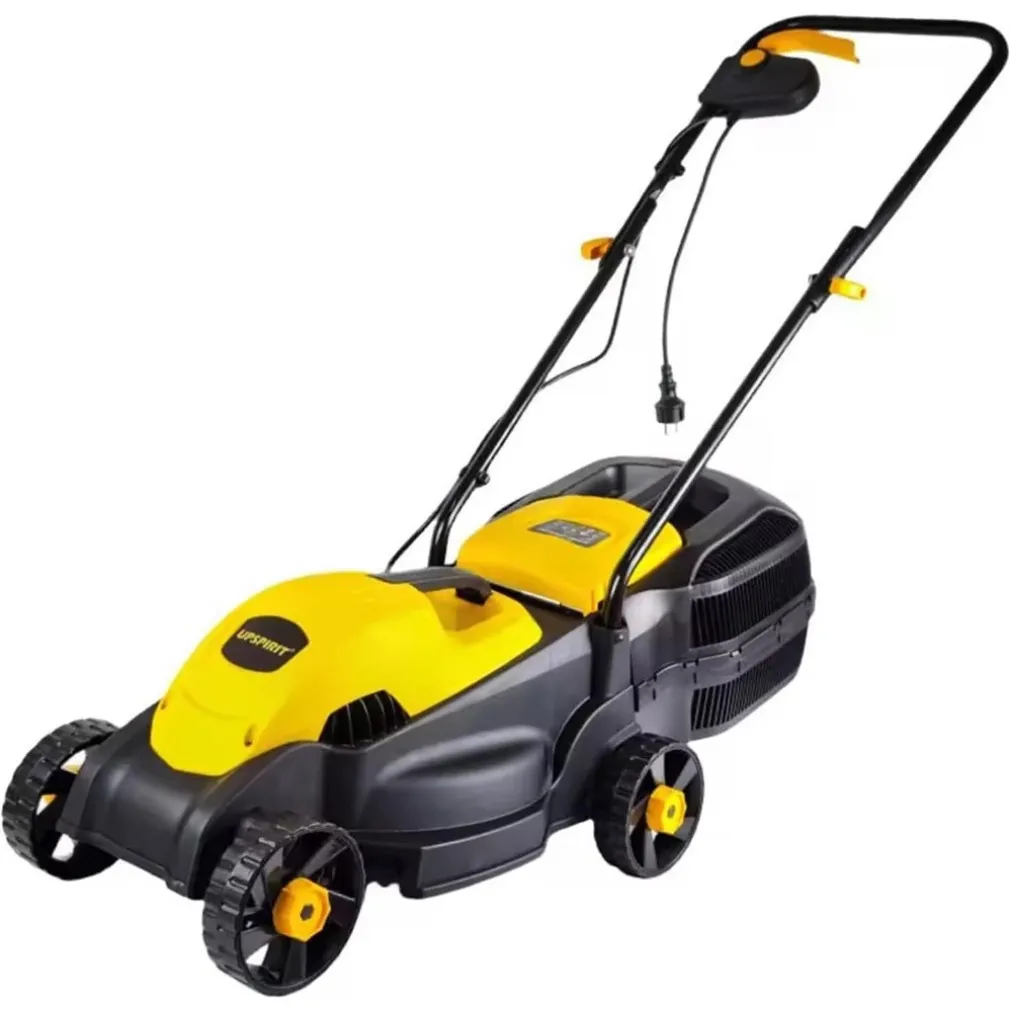 TOSAERBA ELETTRICO 1200 W TAGLIO 32 CM CAPACITÀ CESTO 30 LT A BATTERIA PER GIARDINI