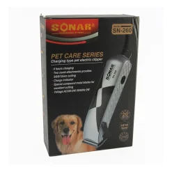 TOSATORE PER CANI TOSATRICE TOSACANE CANI RASOIO 4 PETTINI PER TAGLIO PELO 9W