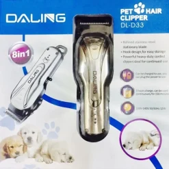 TOSATORE PER CANI TOSATRICE PROFESSIONALE CANI RASOIO PETTINI TAGLIO PELO DL-D33