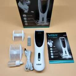 TOSATRICE PER ANIMALI ELETTRICO RICARICABILE USB A BATTERIA PROFESSIONALE V-232