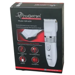 TOSATRICE PER CANE CANI GATTI ANIMALI A BATTERIA TRIMMER RICARICABILE GM-634 GEEMY