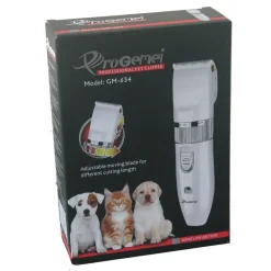 TOSATRICE PER CANE CANI GATTI ANIMALI A BATTERIA TRIMMER RICARICABILE GM-634 GEEMY
