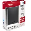 TOSHIBA CANVIO 2TB USB 3.0 PORTABLE EXTERNAL HARD DISK DRIVE BLACK